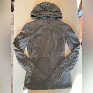 Grey Lululemon Studio Jacket